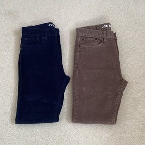 LOT OF TWO JOE FRESH MENS CORDUROY PANTS